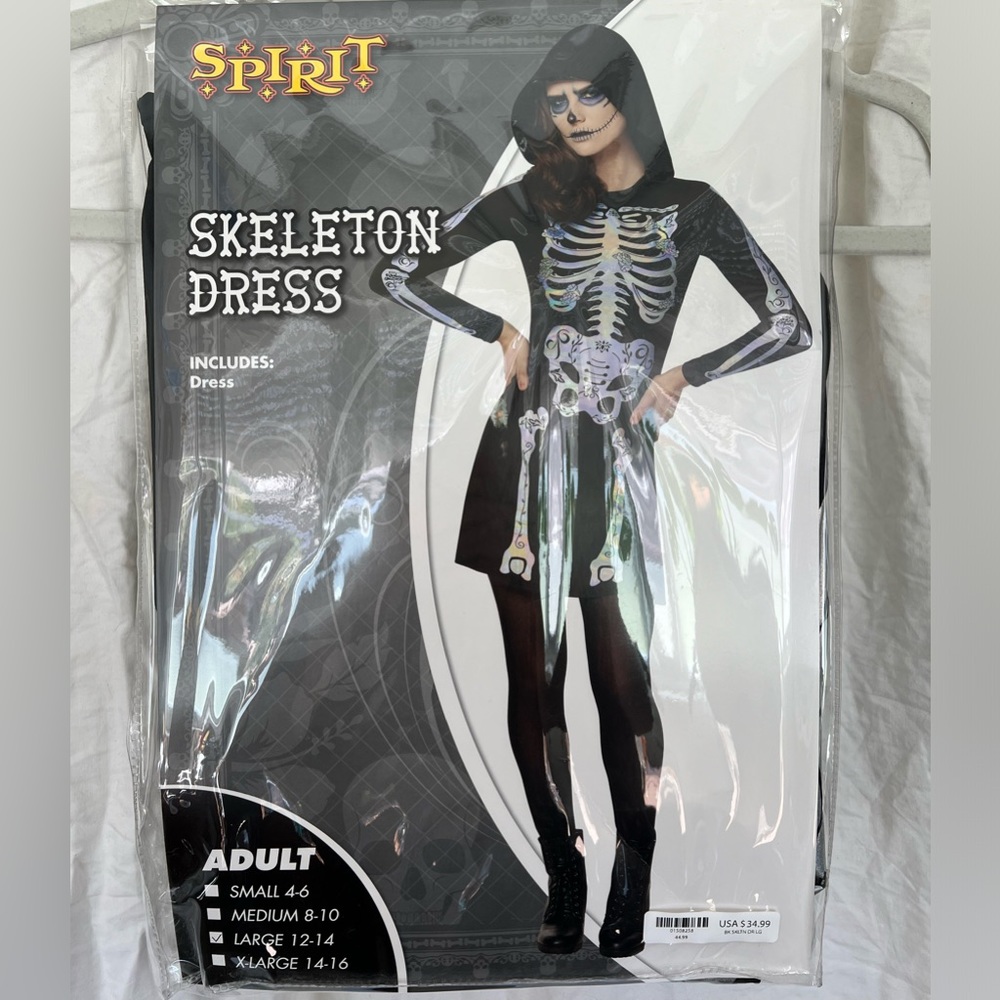 Halloween Skeleton Dress